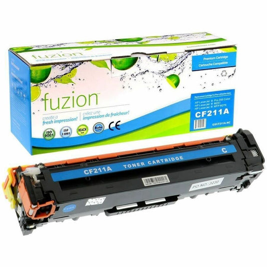 fuzion - Alternative for HP CF211A (131A) Compatible Toner - Cyan