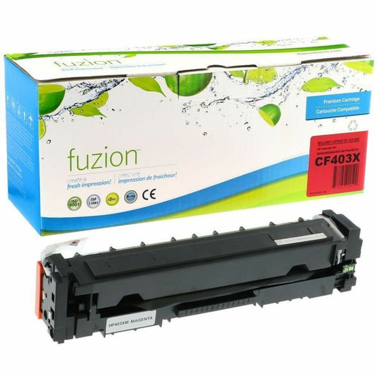 fuzion - Alternative for HP CF403X (201X) Compatible Toner - Magenta