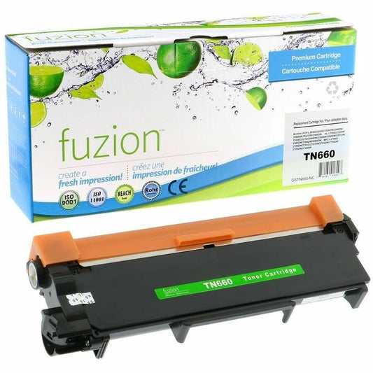 fuzion - Alternative for Brother TN660 Compatible Toner - Black