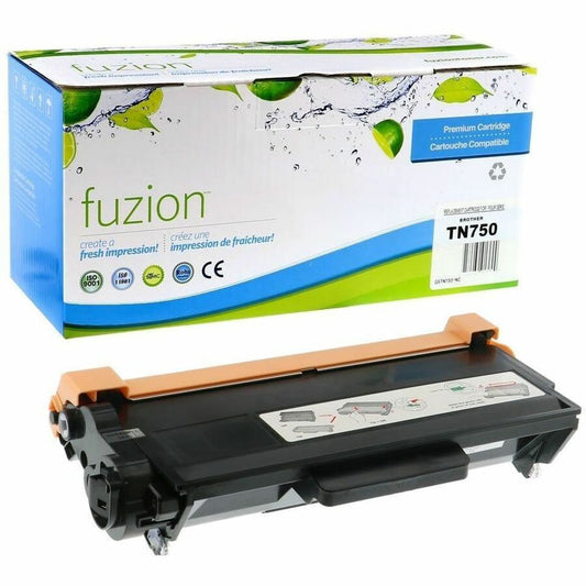 fuzion - Alternative for Brother TN750 Compatible Toner - Black