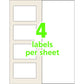 Avery&reg; Easy Align Self-Laminating ID Labels - 00752