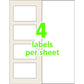Avery&reg; Easy Align Self-Laminating ID Labels - 00752