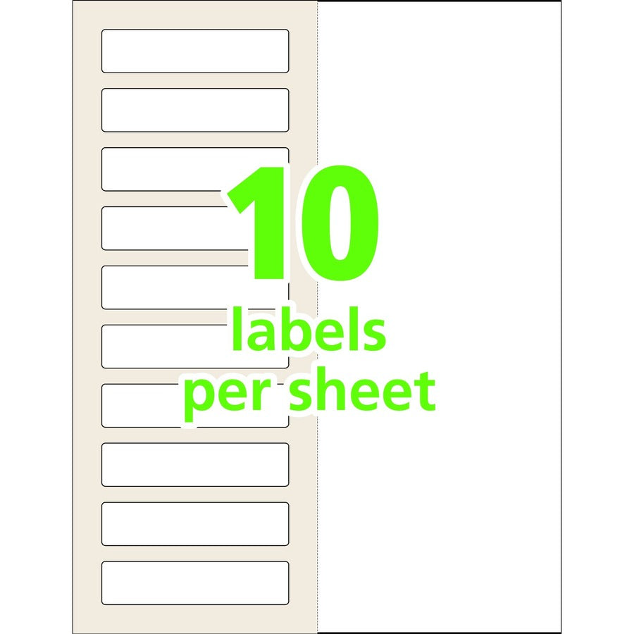 Avery&reg; Easy Align Self-Laminating ID Labels - 00753