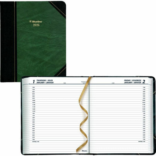 JOURNAL 1 DAY 8.25 X 6.75 BIL.GREEN