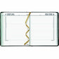 Blueline Traditional Daily Planner, 8" x 6-1/2" , Bilingual, Green - C517B