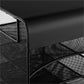 Safco Onyx Solid Top Horizontal Hanging Storage - 3242BL