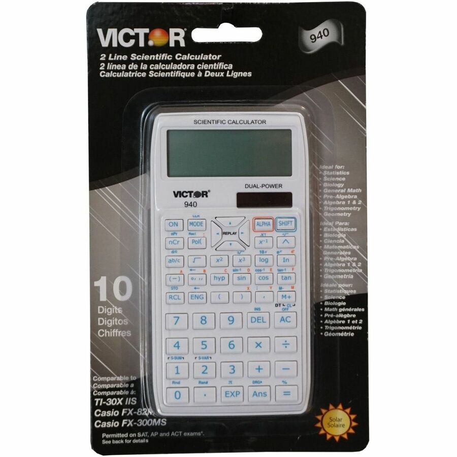 Victor Scientific Calculator with 2 Line Display - 940