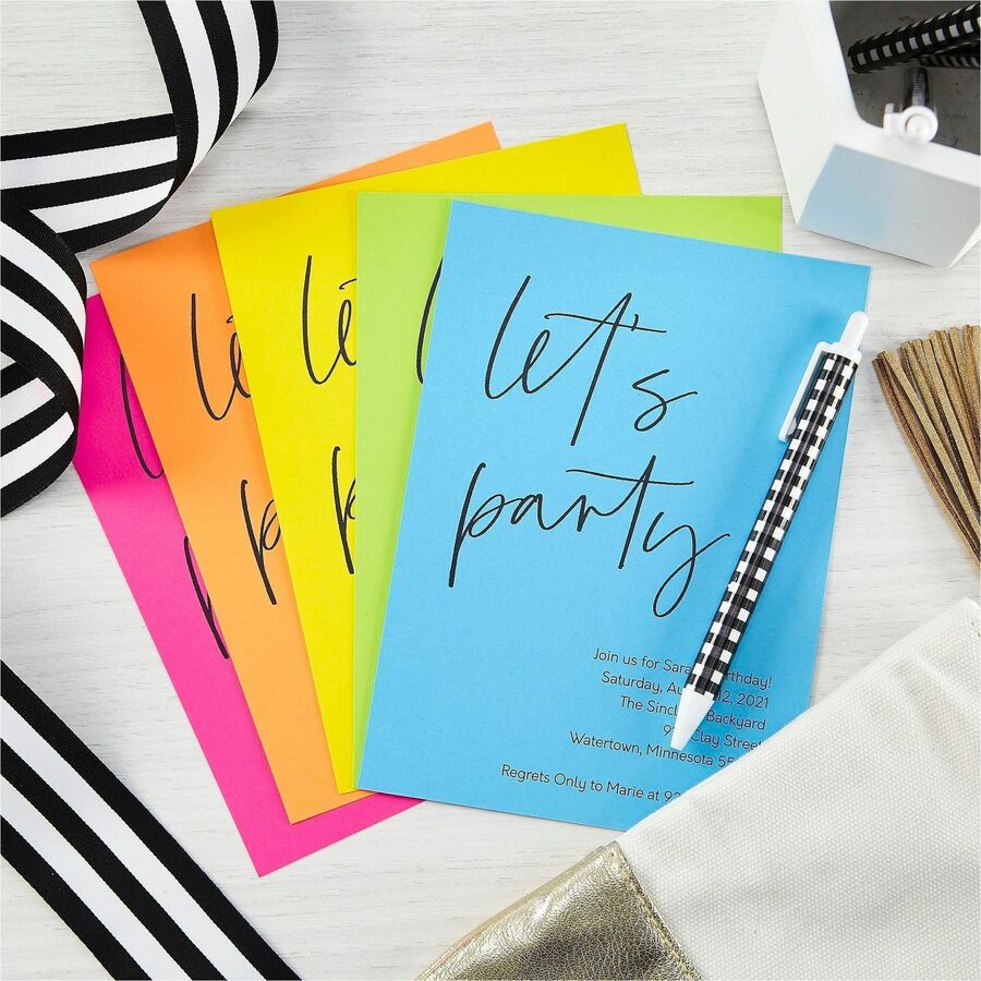 Astrobrights Color Card Stock - 5 Assorted Colours - 99904