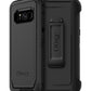OtterBox Defender Rugged Carrying Case (Holster) Samsung Galaxy S8 Smartphone - Black - 77-54515