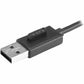 StarTech.com 4 Port Portable USB 2.0 Hub w/ Built-in Cable - 4 Port USB Hub - ST4200MINI2