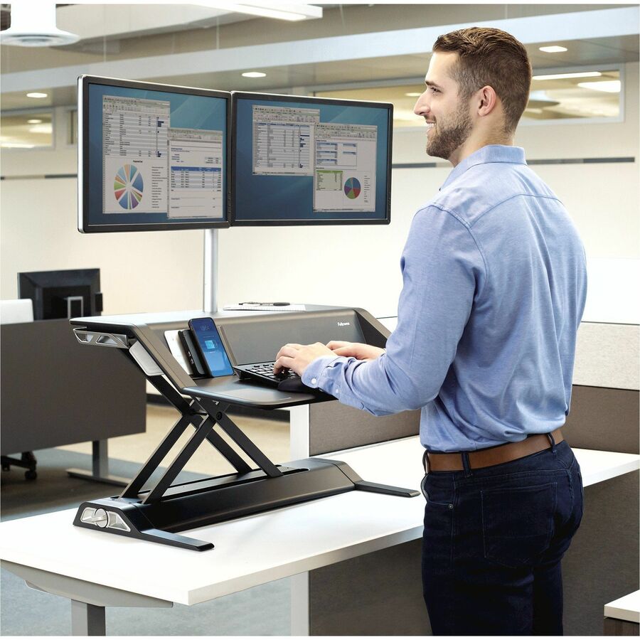 Fellowes Lotus™ Dual Monitor Arm Kit - 8042901