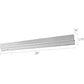 Deflecto Mounting Bar for Storage Box, Organizer Canister - Aluminum - 22773CR