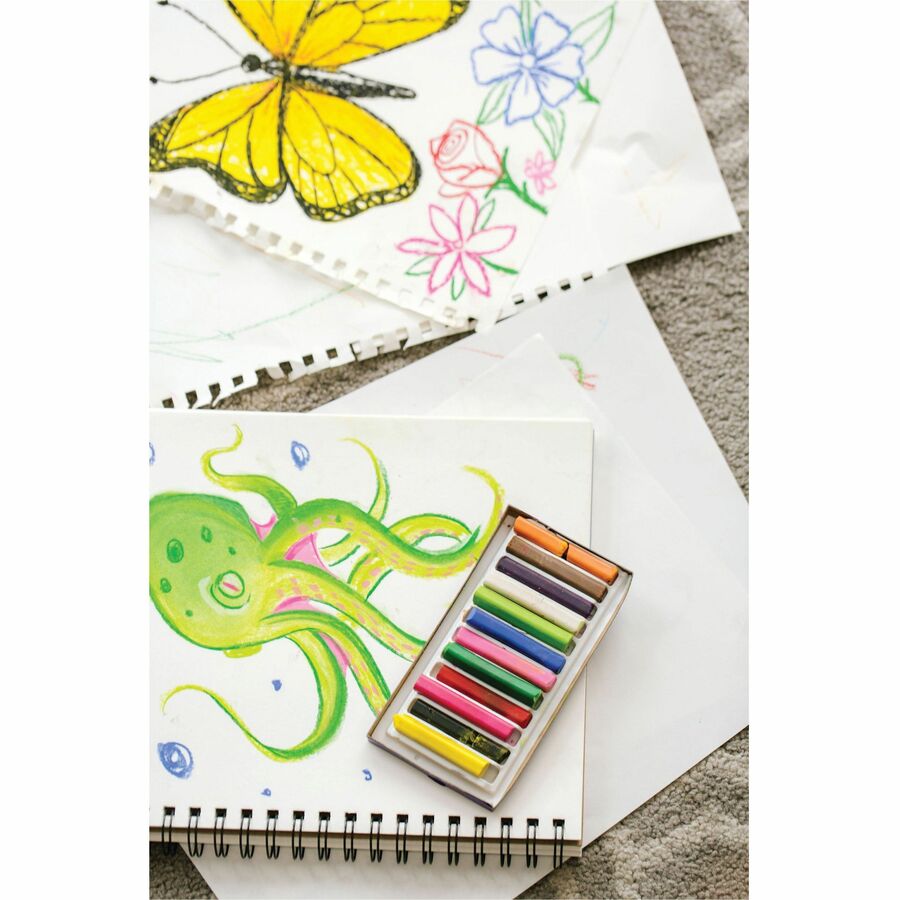 Prang Pastello - Colored Paper Chalk - 10441