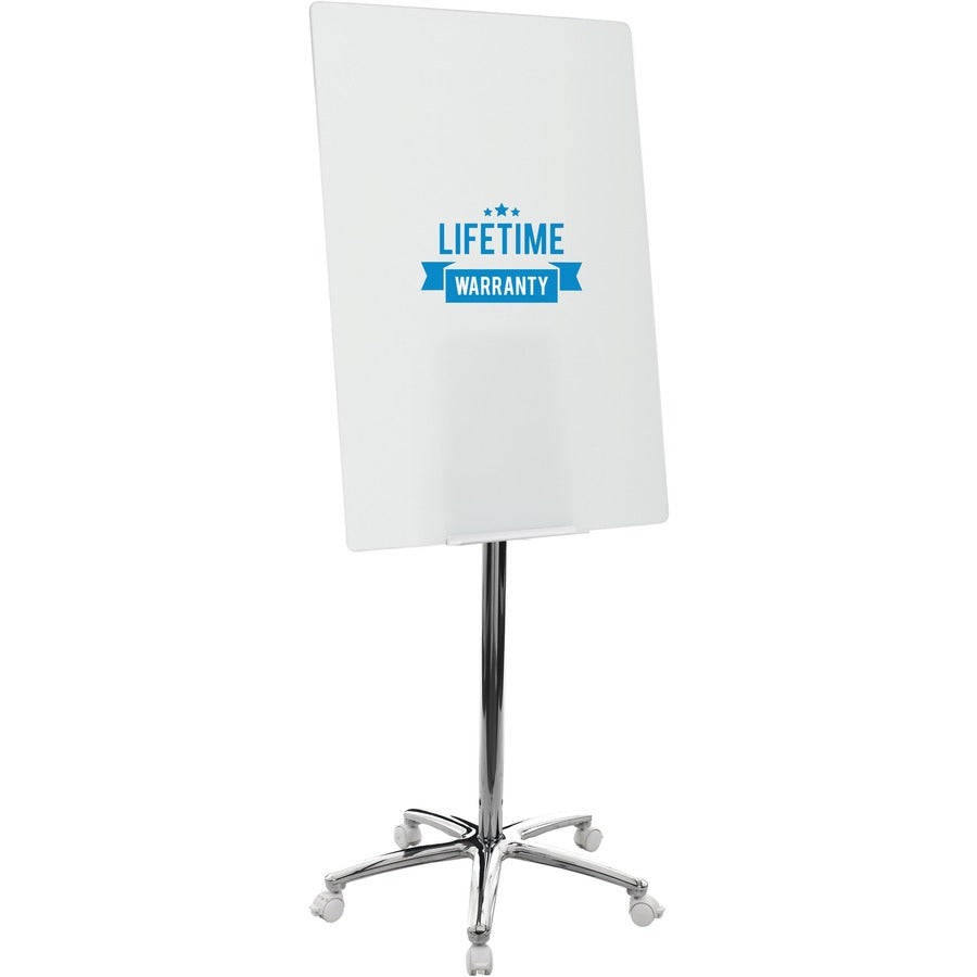 MasterVision Glass Mobile Easel - GEA4850126
