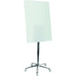MasterVision Glass Mobile Easel