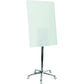MasterVision Glass Mobile Easel
