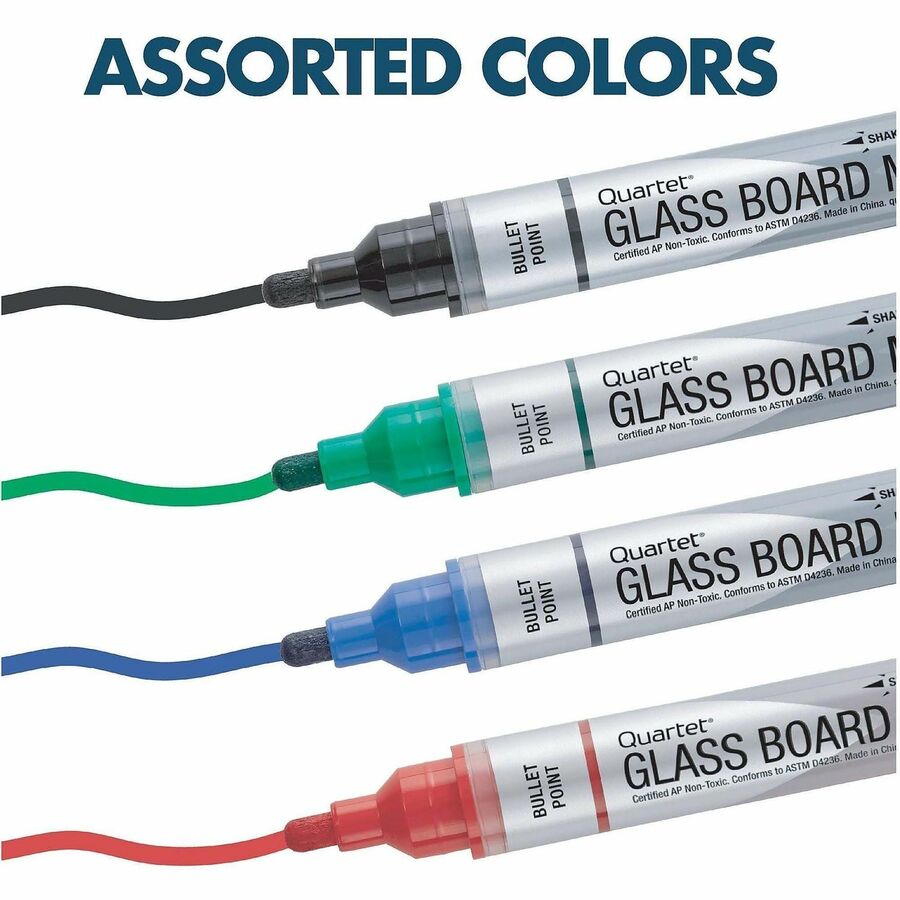 Quartet Premium Dry-Erase Markers for Glass Boards - 79552
