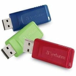 Verbatim 16GB Store 'n' Go USB Flash Drive - 3pk - Red, Green, Blue
