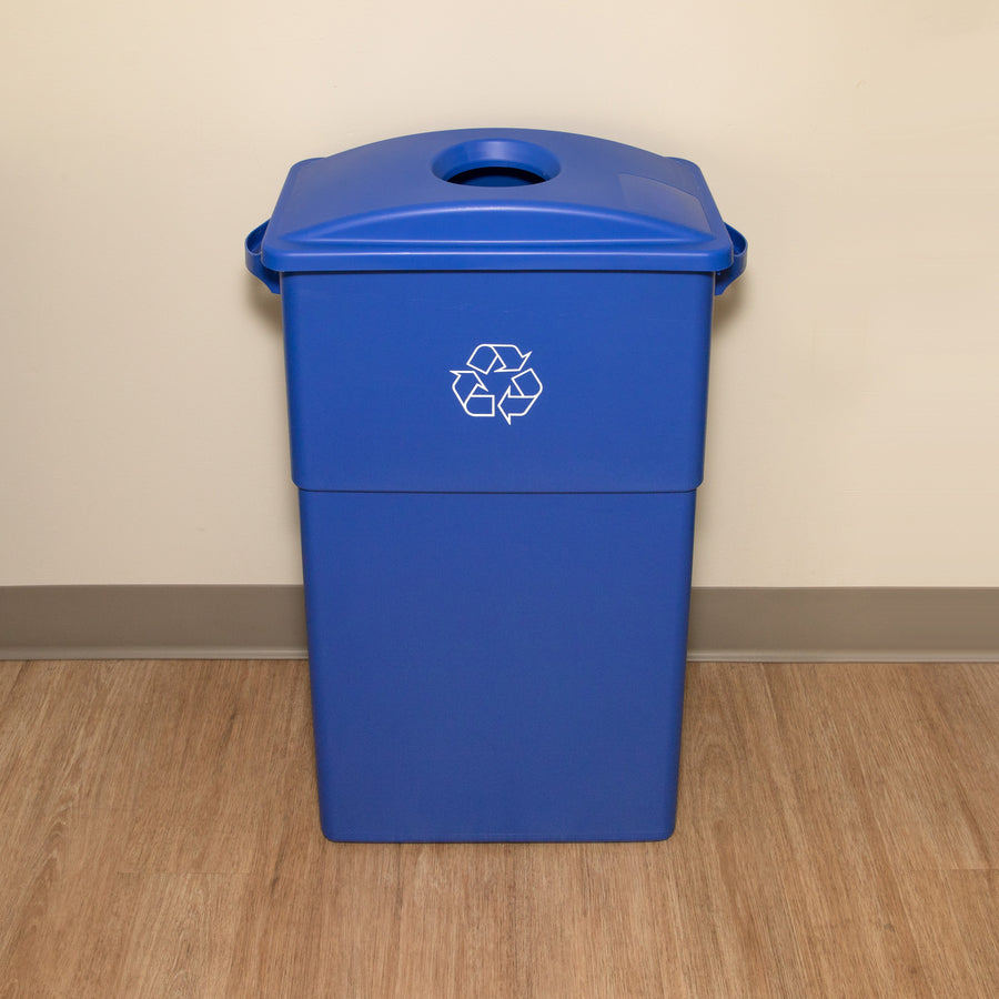 Genuine Joe 23-Gallon Recycling Bin Cutout Lid - 98219