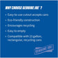 Genuine Joe 23-Gallon Recycling Bin Cutout Lid - 98219