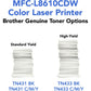 Brother MFC-L8610CDW Wireless Laser Multifunction Printer - Color - MFC-L8610CDW