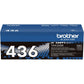 Brother TN436BK Original Laser Toner Cartridge - Black - 1 Each - TN436BK