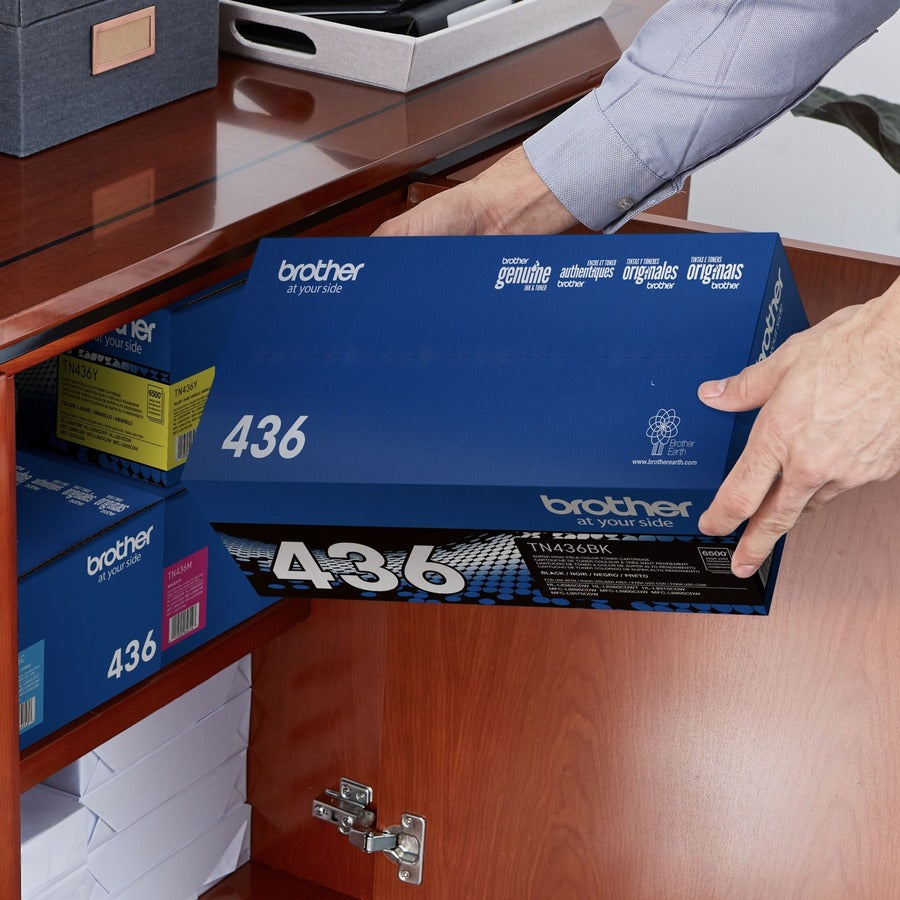 Brother TN436BK Original Laser Toner Cartridge - Black - 1 Each - TN436BK