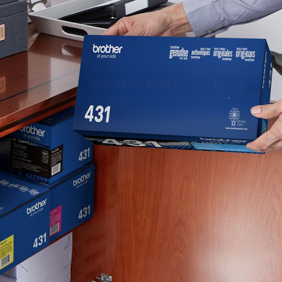 Brother TN431C Original Standard Yield Laser Toner Cartridge - Cyan - 1 Each - TN431C