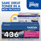 Brother TN436M Original Laser Toner Cartridge - Magenta - 1 Each - TN436M