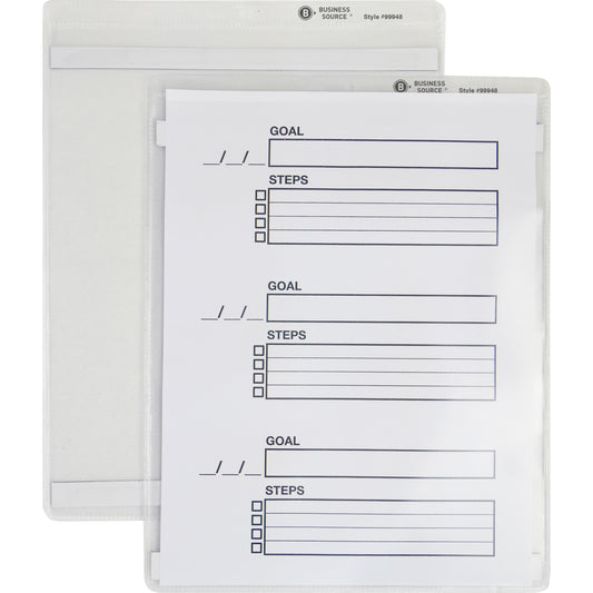 Business Source Magnetic Ticket Holder