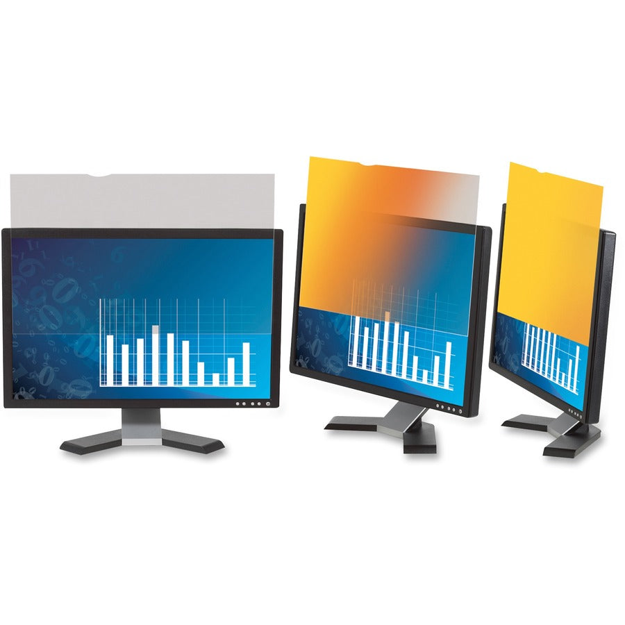 3M Gold Privacy Filter for 17 in Monitors 5:4 GF170C4B Gold, Glossy Black - GF170C4B