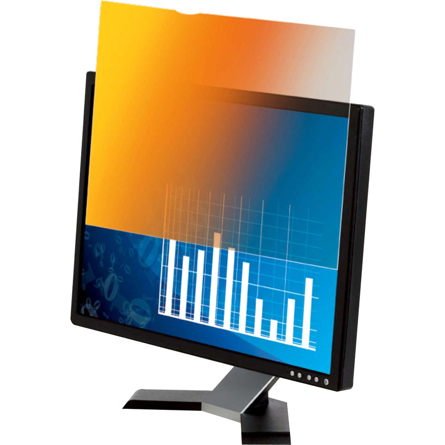 3M Gold Privacy Filter for 17 in Monitors 5:4 GF170C4B Gold, Glossy Black - GF170C4B