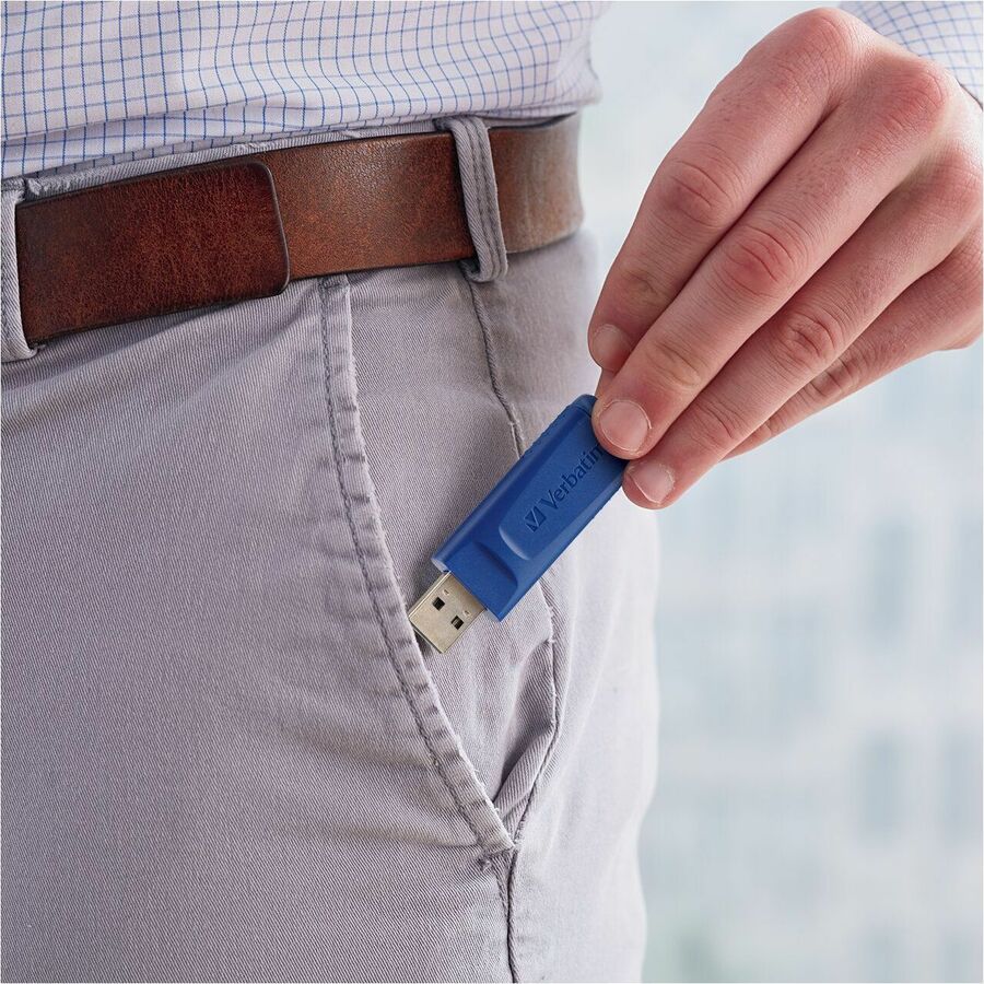 Verbatim 16GB USB Flash Drive - 5pk - Blue - 99810