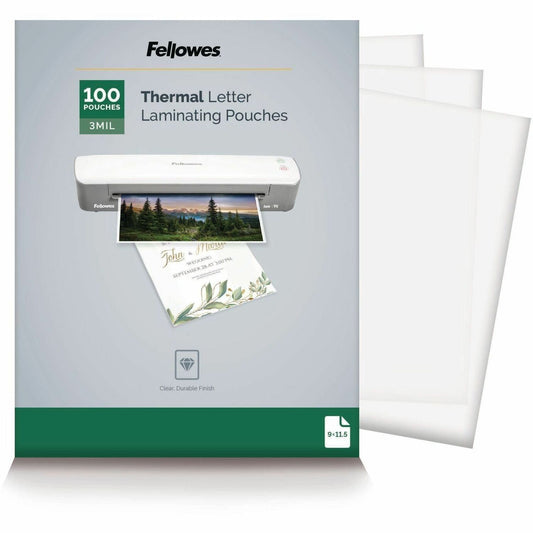 Fellowes Letter-Size Thermal Laminating Pouches