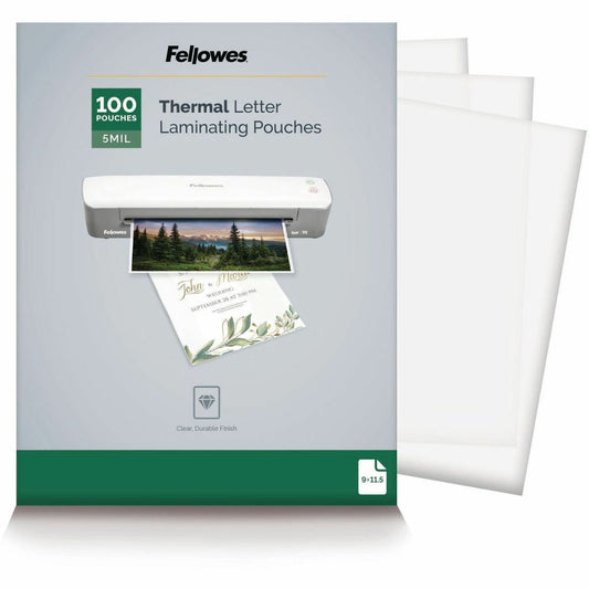 Fellowes Letter-Size Thermal Laminating Pouches