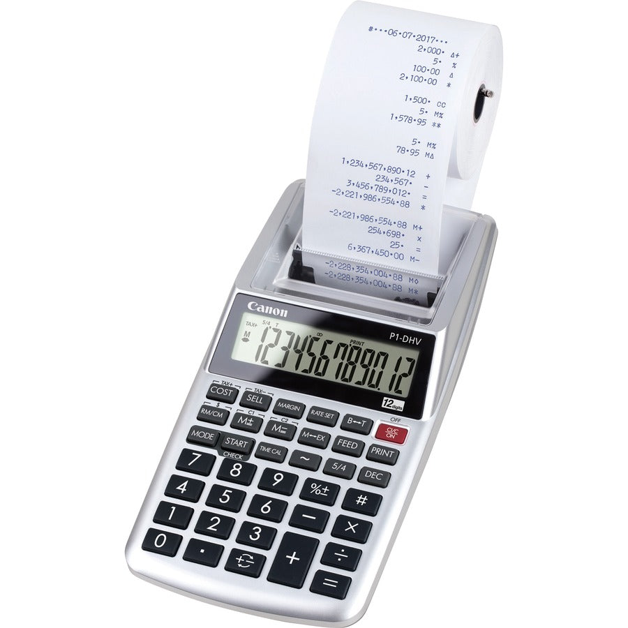 Canon P1DHV3 Compact Printing Calculator - P1DHV3