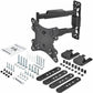 StarTech.com Full Motion TV Wall Mount for 32-55 inch VESA Display - Heavy Duty Articulating Adjustable Flat Screen TV Wall Mount Bracket - FPWARTB1M