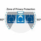 3M High Clarity Privacy Filter for 22in Monitor, 16:10, HC220W1B Black, Glossy - HC220W1B