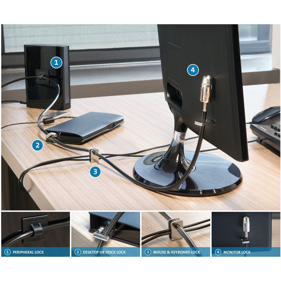 Kensington Desktop & Peripherals Locking Kit 2.0 - K64424WW