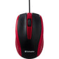Verbatim Corded Notebook Optical Mouse - White - 99742