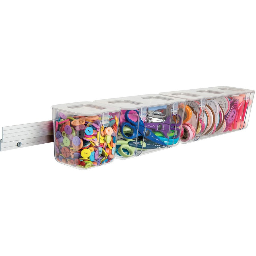 Deflecto Stackable Caddy Organizer Multi-Pack Bundle - 329003BB