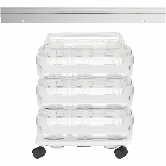 Deflecto Stackable Caddy Organizer Multi-Pack Bundle