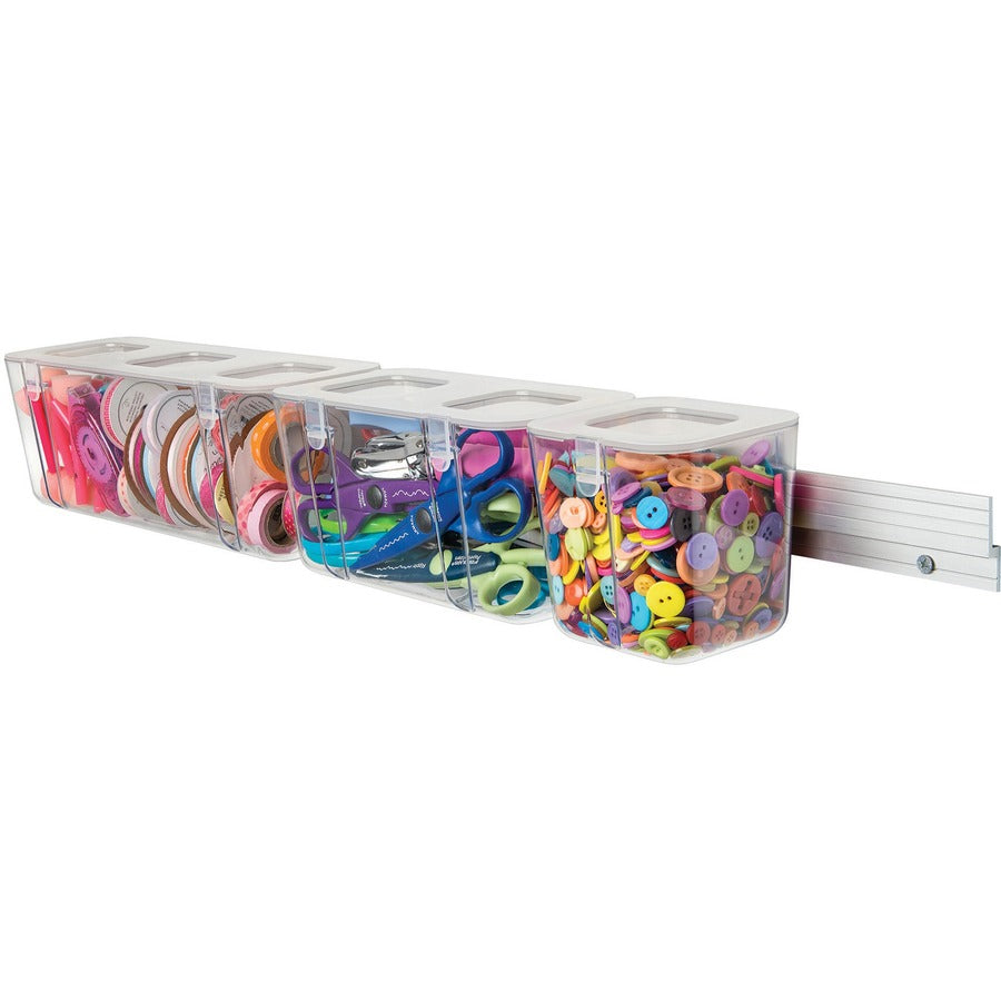 Deflecto Stackable Caddy Organizer Multi-Pack Bundle - 329003BB