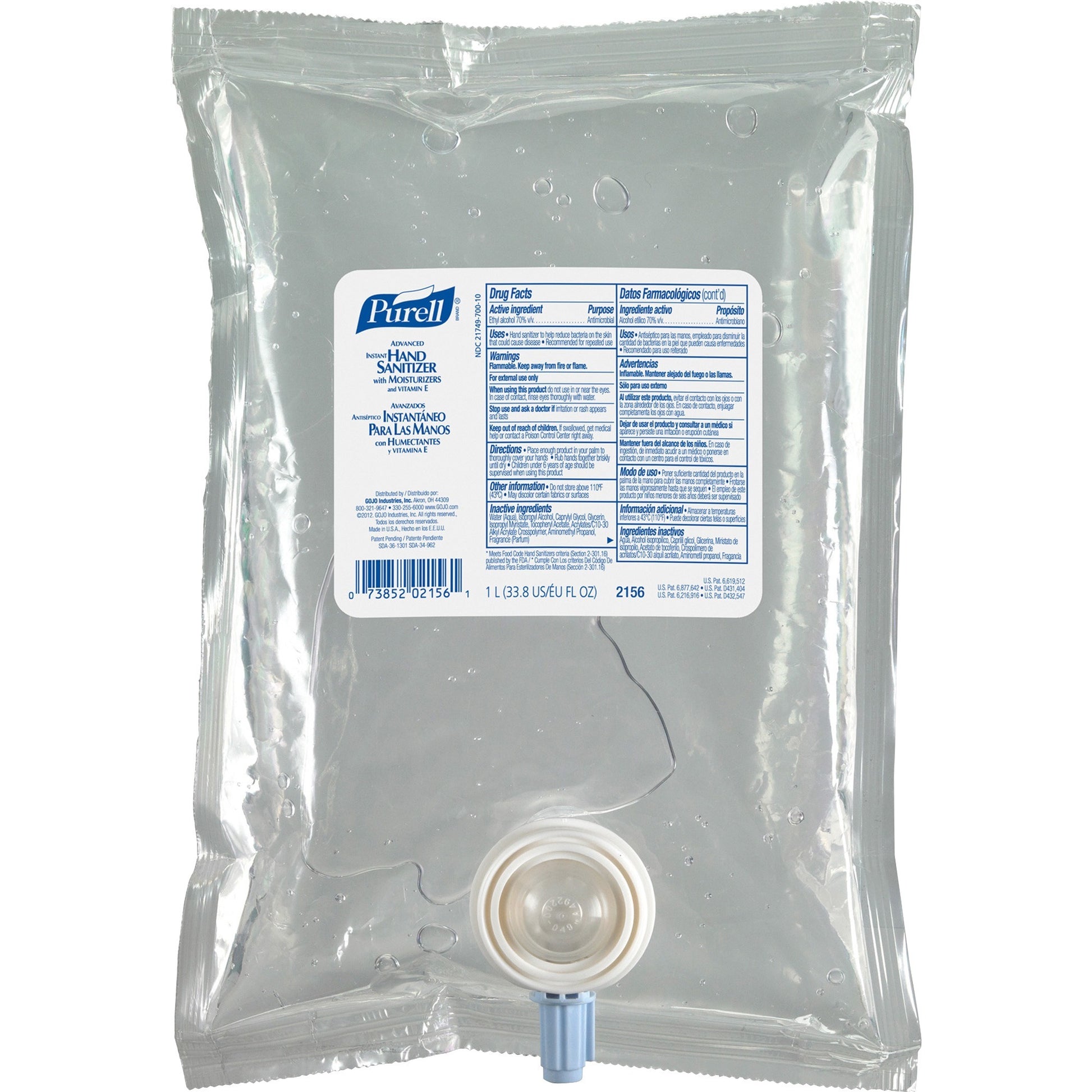 PURELL&reg; Hand Sanitizer Gel Refill