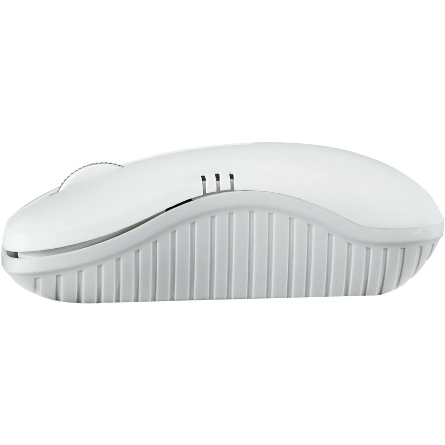 Verbatim Wireless Notebook Optical Mouse, Commuter Series - Matte White - 99768