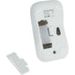 Verbatim Wireless Notebook Optical Mouse, Commuter Series - Matte White - 99768