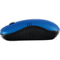 Verbatim Wireless Notebook Optical Mouse, Commuter Series - Matte Blue - 99766