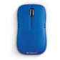 Verbatim Wireless Notebook Optical Mouse, Commuter Series - Matte Blue - 99766