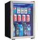 Danby 2.6 cu. ft. Free-Standing Stainless Steel Beverage Centre - DBC026A1BSSDB