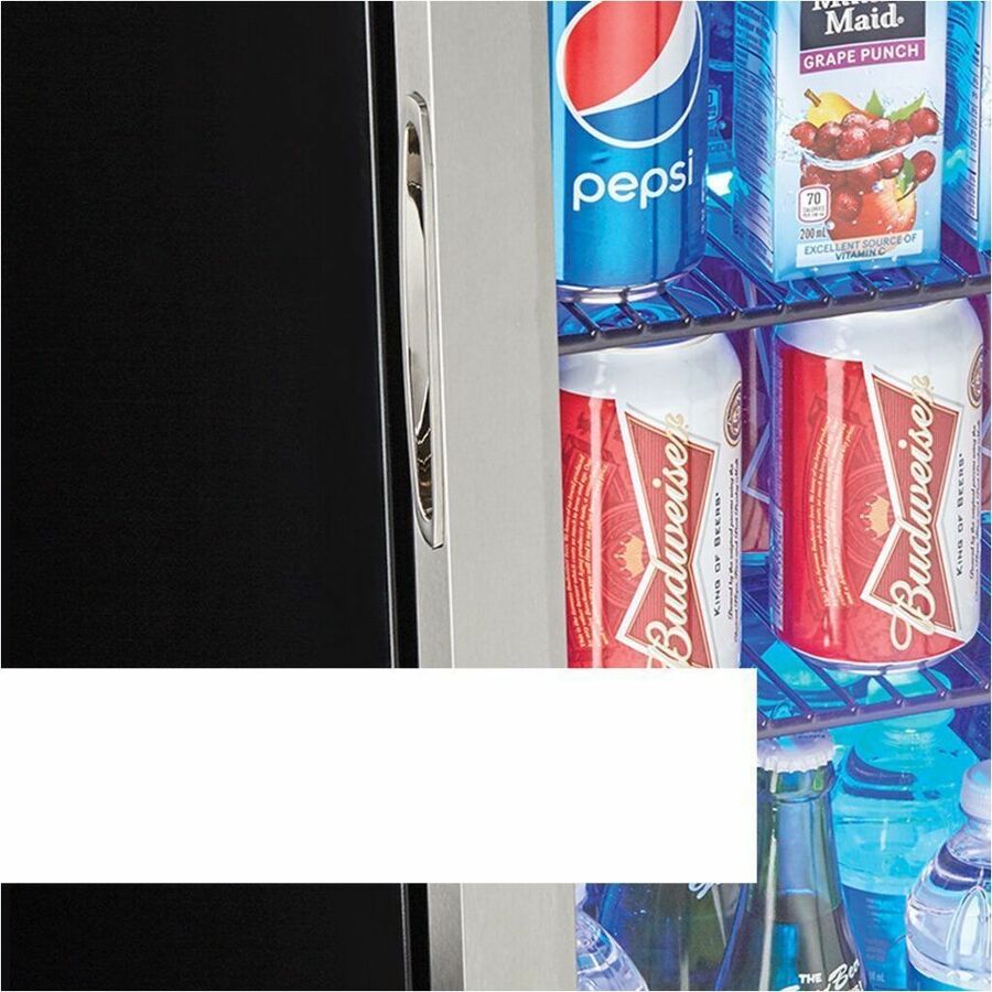 Danby 2.6 cu. ft. Free-Standing Stainless Steel Beverage Centre - DBC026A1BSSDB